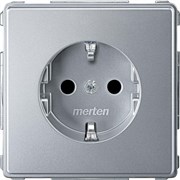 MERTEN Aquadesign МЕХ-М РОЗЕТКИ со шт., АЛЮМИНИЙ