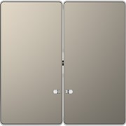 MERTEN D-Life КЛАВИША 2-ная с линзой для LED модуля, НИКЕЛЬ