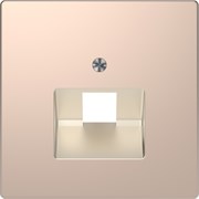 MERTEN D-Life ЦЕНТРАЛЬНАЯ НАКЛАДКА для розетки 1-ной RJ45, ШАМПАНЬ