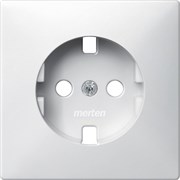 MERTEN ЦЕНТР.ПЛАТА д/механизма розетки б/ус.защиты ПОЛ.БЕЛЫЙ, QF SD