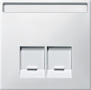 MERTEN ЦЕНТР.ПЛАТА д/комп. розетки RJ45, ПОЛ.БЕЛЫЙ, SD