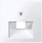 MERTEN ЦЕНТР.ПЛАТА д/розетки RJ45, 1 пост, АКТИВНЫЙ БЕЛЫЙ, SM