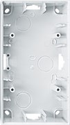 MERTEN КОРПУС M-ELEGANCE для открытого монтажа 2 поста, ПОЛ.БЕЛЫЙ,SM