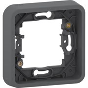 MUREVA S РАМКА 1-постовая, АНТРАЦИТ, IP55