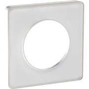 ODACE РАМКА 1-постовая, для механизма белого цвета, МАТОВЫЙ БЕЛЫЙ