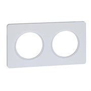 ODACE РАМКА 2-пост., для мех-ма бел. цв., гориз. и верт. монтаж, БЕЛЫЙ