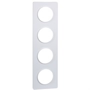 ODACE РАМКА 4-пост., для мех-ма бел. цв., гориз. и верт. монтаж, БЕЛЫЙ