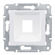 SEDNA АДАПТЕР для 1 коннектора RJ45, SYSTIMAX, кат. 5e, кат. 6, UTP, БЕЛЫЙ