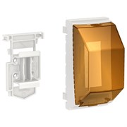 UNICA SYSTEM+ Адаптер для монтажа до двух 18мм модульных устройств