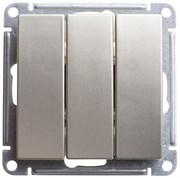 W59 3-клавишный ВЫКЛЮЧАТЕЛЬ, 10АХ, механизм, ШАМПАНЬ
