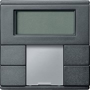 KNX ТЕРМОРЕГУЛЯТОР С ДИСПЛЕЕМ, АНТРАЦИТ, SM