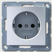 Розетка с заземляющими контактами 16 А / 250 В~ A1520AL