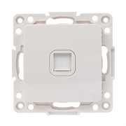 Стокгольм Механизм Розетки Phone 1-местной белый EKF PROxima