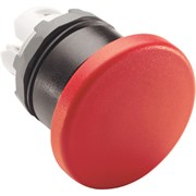 Кнопка MPM1-10R ГРИБОК красная (только корпус) 40мм без фиксации