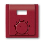 Плата центральная (накладка) для механизма терморегулятора (термостата) 1094 UTA, 1097 UTA, серия impuls, цвет бордо/ежевика
