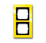 Рамка 2-постовая, серия axcent, цвет жёлтый
