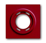 Плата центральная (накладка) для механизма светового сигнализатора 2061/2661 U, серия impuls, цвет бордо/ежевика