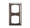 Рамка 2-постовая, серия Basic 55, цвет entr?e-grey - фото 110593