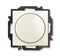 Механизм светорегулятора Busch-Dimmer с центральной платой (накладкой), 60-400 Вт, серия Basic 55, цвет chalet-white - фото 116627