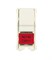 Блок светодиодной подсветки для 2-полюсных выключателей, переключателей и проходных (перекрёстных) переключателей,  цвет цоколя красный - фото 116860