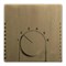Плата центральная (накладка) для механизма терморегулятора (термостата) 1094 U, 1097 U, серия Династия, Латунь античная - фото 117459