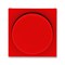 Накладка ABB Levit для светорегулятора поворотного красный / дымчатый чёрный - фото 118236