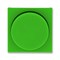 Накладка ABB Levit для светорегулятора поворотного зелёный / дымчатый чёрный - фото 118243