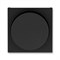 Накладка ABB Levit для светорегулятора поворотного антрацит / дымчатый чёрный - фото 118246