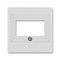 Накладка ABB Levit для розеток USB / HDMI / VGA серый - фото 118288