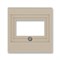 Накладка ABB Levit для розеток USB / HDMI / VGA кофе макиато - фото 118296