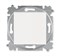 Переключатель перекрёстный одноклавишный ABB Levit жемчуг / ледяной - фото 118388