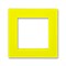 Сменная панель ABB Levit на рамку 1 пост жёлтый - фото 118829
