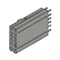 Адаптер для вторичных цепей втычного/выкатного выключателя ADP 12pin AUX T4-T5-T6 P/W при использовании доп. контактов 3+1 - фото 122037