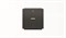 Клавиша для 1-клавишных выключателей/переключателей/кнопок с символом I/O и линзой подсветки, серия SKY, цвет чёрный барх. - фото 137720