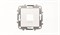 Накладка для механизмов зарядного устройства USB, арт.8185, серия SKY, цвет альпийский белый - фото 137833