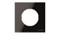 Рамка 1-постовая, серия SKY Moon, цвет стекло чёрное - фото 137846