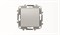 Заглушка с суппортом, серия SKY, цвет серебристый алюминий - фото 137851