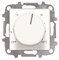 Накладка для терморегулятора 8140.9, серия SKY, цвет альпийский белый - фото 138491