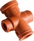 Фитинг двухкомп.XPH1208,нейлон 6,оранжевый,d12мм,d8мм - фото 142980