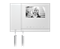 Абонентское устройство, видео ч/б 4,3 с трубкой, белый глянцевый - фото 144957